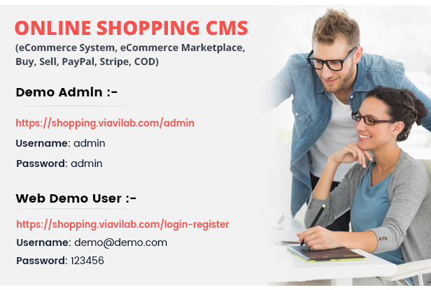 Online Shopping CMS (eCommerce System, eCommerce Marketplace, PayPal, Stripe, Razorpay, COD) - 6