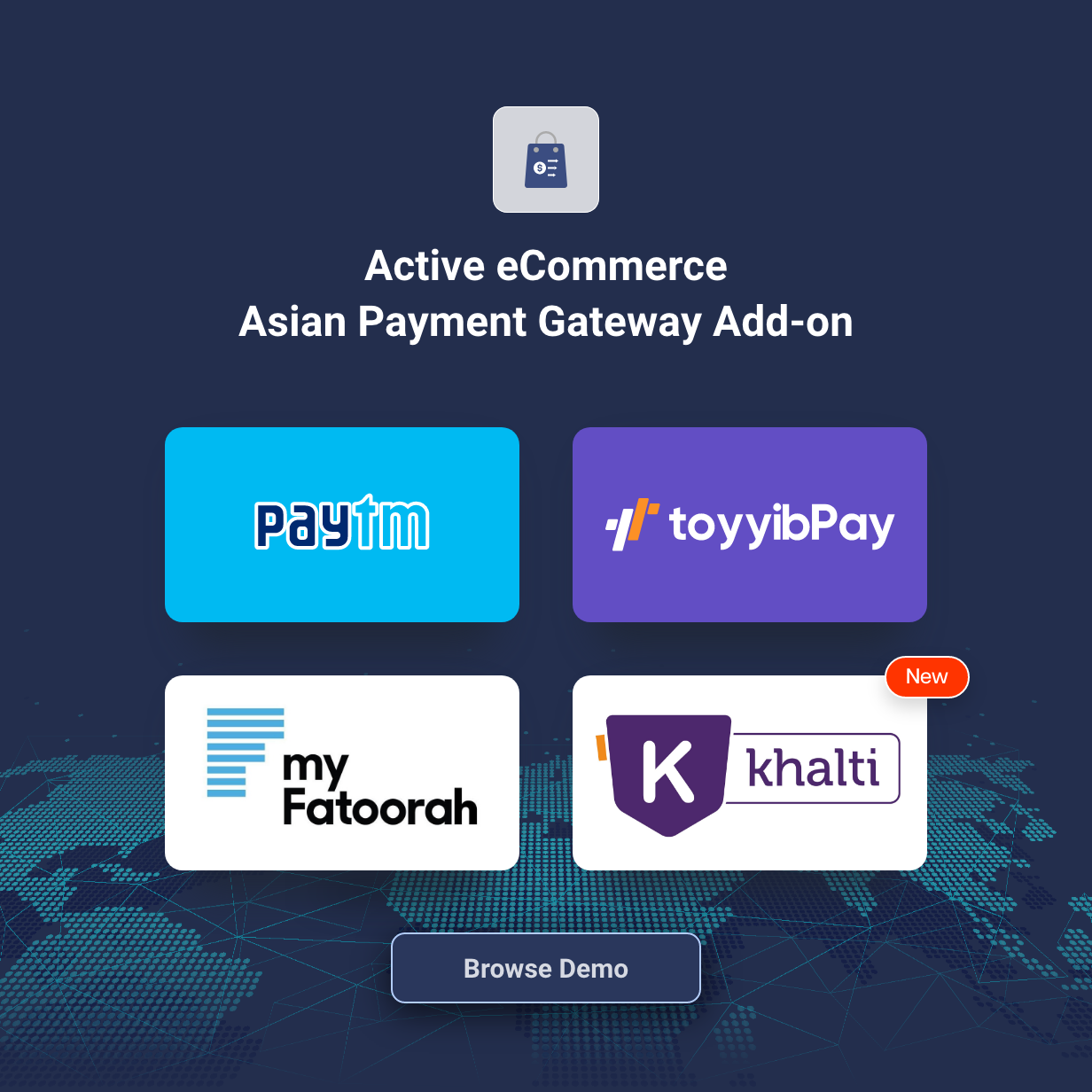 Active eCommerce Asian Payment Gateway Add-on - 1