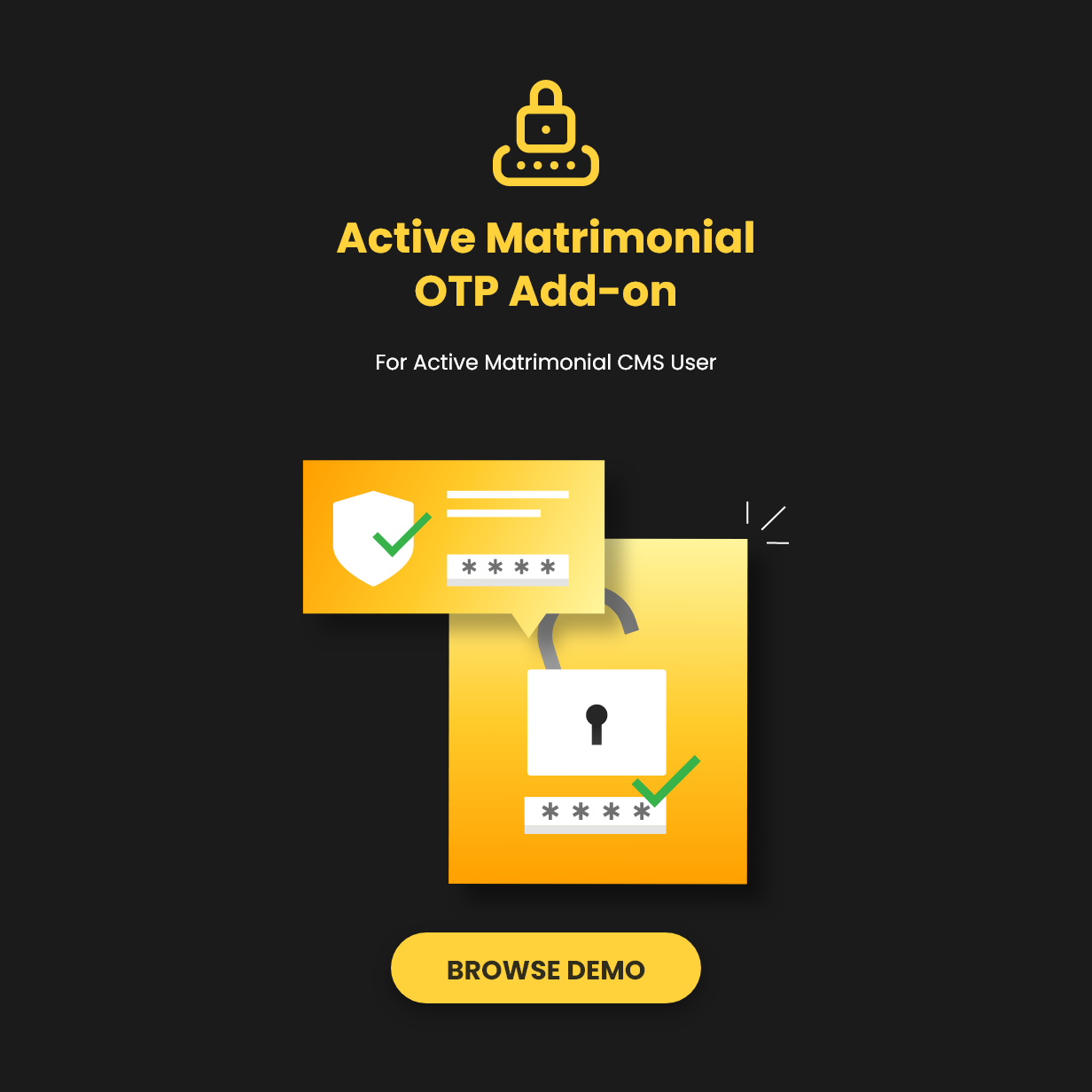 Active Matrimonial OTP add-on - 1