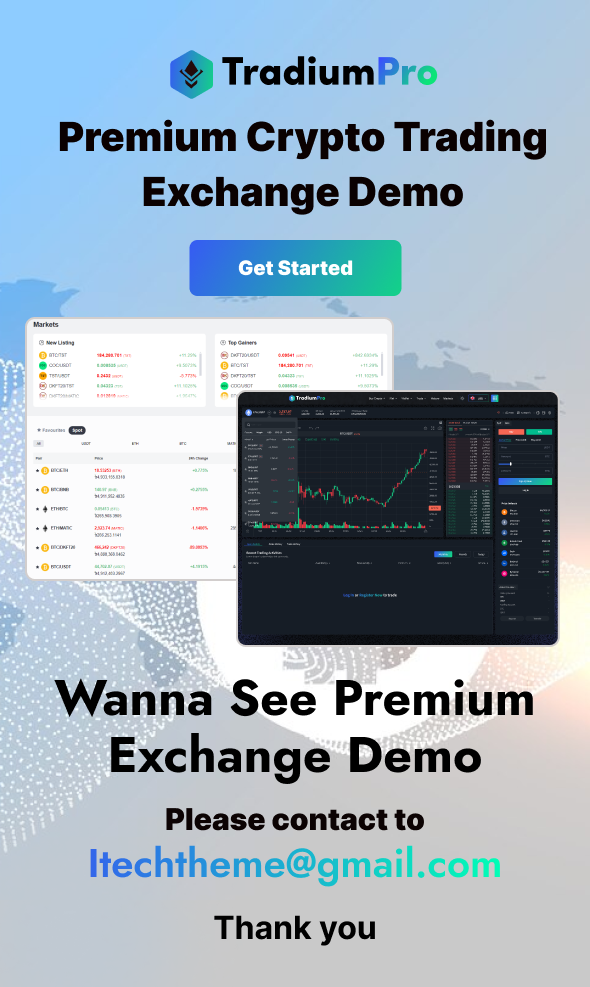 Premium Trading exchange-TradiumPro