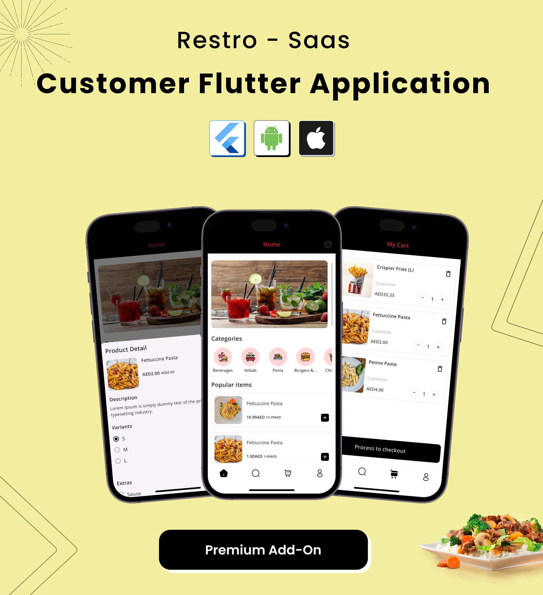 Restro SaaS - Multi Restaurant Online WhatsApp Food Ordering System SaaS